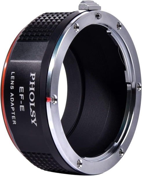 Manual Focus Lens Adapter for Canon EOS EF Lens to E Mount Camera, Compatible with Sony a1 a9ii a7S iii/ii, a7R