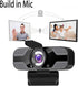 Jinpei 2K JW-05B QHD Webcam with Privacy Cover, Microphone, Web Computer Camera, Plug and Play,for Zoom/Skype/Teams