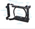 NICEYRIG Cage for Sony Alpha A6700 Mirrorless Camera with QD Hole, NATO Rails & Cold Shoe Mounts