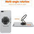 cobee 360 Cell Phone Ring Holder Finger Kickstand, Rotation Metal Cellphone Back Grip Foldable Cell Phone Stand