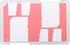 JJC JJC-SDMSD6RD Memory Card Case for 4X Micro SD + 2X SD Cards, Red
