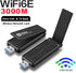 Gaming WiFi Adapter for PC, 6GHz USB WiFi Adapter, IEEE802.11AX, AXE3000 Wireless Gigabit Speed Up to 5.3Gbps