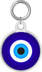 Impressed Protective Full Cover AirTag Case for Women, Lightweight Evil Eye Design with Keychain for Apple AirTag