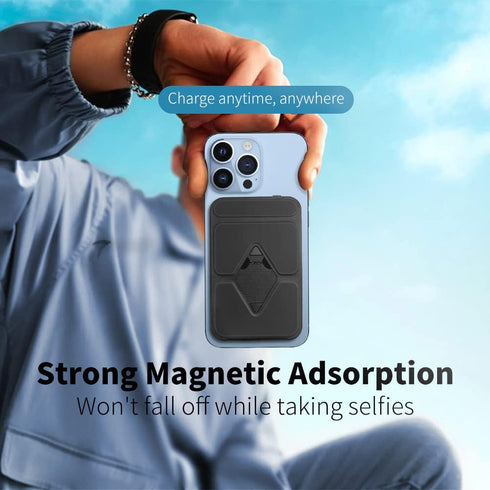Sitong Magnetic Wireless Power Bank 10000mAh, Foldable Stand Compatible with MagSafe for iPhone 14/13/12 Series