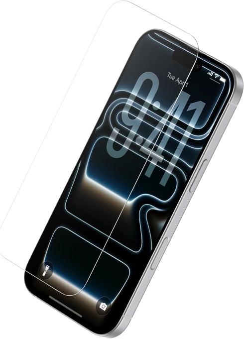 Belkin ScreenForce TemperedGlass Screen Protector for iPhone 17 Pro, Scratch-Resistant Impact Protection