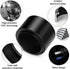 72mm Tele Metal Screw-in Lens Hood Sunshade with Centre Pinch Lens Cap for Canon Nikon Sony Pentax Olympus Fuji Sumsung Leica Camera + Cleaning Cloth
