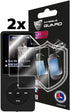 A02 MP3 (2 IPG For AGPTEK PLAYER Screen Protector Units) with Lifetime Replacement Invisible Protective Screen Guard