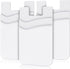 Senose Phone Card Holder, Stick On Silicone Wallet for Back of Phone, Compatible with Most Cell Phones - Pack of 3