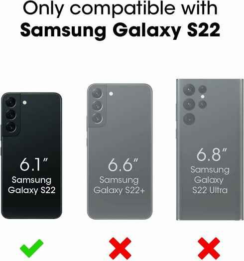 OtterBox S22 Packaging Defender Series Case for Samsung Galaxy (Only) - Holster Clip Included - Microbial Defense