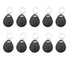 SagaSave 10pcs Plastic 125KHZ Writable ID Cards Keyfobs RFID Copy Key Tags Handheld
