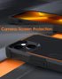 Poetic Neon Series Case for iPhone 13, Dual Layer Heavy Duty Slim Shockproof Protective Case, Black