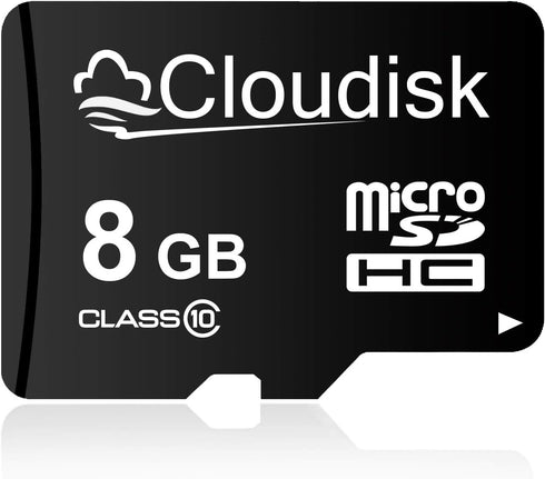 Cloudisk Micro SD Card 8GB Flash Memory Card Micro SDHC C10, A1, U1