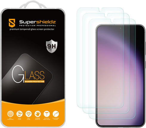 (3 Pack) Supershieldz Designed for Samsung Galaxy S24+ / S24 Plus Tempered