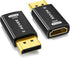 AGVEE 2 Pack Display Port to HDMI 4K@60HZ Adapter, Alloy Shell DP Displayport