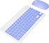 Wireless Keyboard and Mouse Combo, Rechargeable Bluetooth Ultra Slim Portable Set for Windows, Laptop, PC