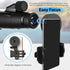 Adjustable Phone Scope Mount, Universal Telescope Adapter, Fits 4.2-7" Cell Phone for Binoculars, Monocular