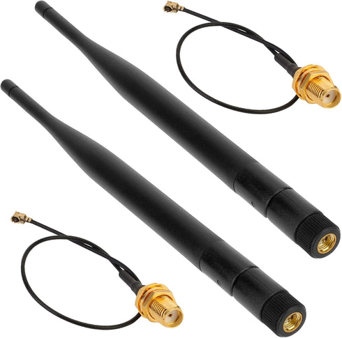 MakerHawk 2 Pack 915MHz LORA Antenna 5dBi Gain Omni SMA Male Connector +