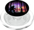 Bigfoot Northern Lights PopSockets PopGrip for MagSafe - Sasquatch Galaxy Space Lover