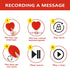 JRGKJCP 5min Voice Recorder for Stuffed Animal, Personal Voice Message Recordable Sound Recorder Chips Module