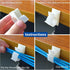 30 Pack Adjustable Cable Clips, Adhesive Nylon Wire Clamps for Desk Wall Cord Management