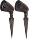 OSD 2.5" Landscape In Ground Speaker, 30W Outdoor Weather Resistant Pair, LS2 Bronze