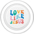 Love Like Jesus Graphic Tee PopSockets PopGrip for MagSafe