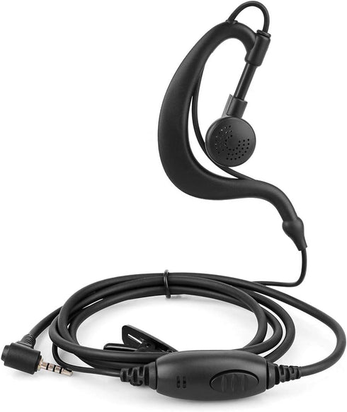 Retevis RT20 2 Way Radio Earpiece with Speaker Mic, Compatible with Retevis RT20 Walkie Talkies, 3 Pack
