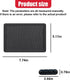 Deaelf Car Dashboard Non-Slip Mat, Waterproof PVC Car Dash Sticky Grip Pad with Cable Organizer, Multi-Functional Auto