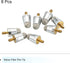 MECCANIXITY 8pcs 6mm Stylus Pen Fiber Fine Tips Universal Replacement for Capacitive Touch Screen Devices