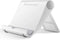 Cell Phone Multi-Angle Stand Holder - White Cradle Organizer Charger Station for Tablet, Desktop, Bed, Office, School,