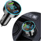 4-in-1 Fast Car Charger, PD/QC3.0/Type C Fast Charging Universal Car Phone Charger with Blue LED & Voltmeter for Car