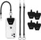 OUTXE Phone Lanyard Tether with 4 Patch: 2× Phone Tether, 4× Adhesive Phone Patch, Compatible with Smartphone - Black.