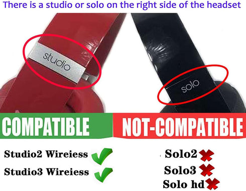 Studio 2 Headband Replacement Parts Accessories, Studio 3 Headband Repair Kit Compatible with Studio 2.0 / Studio 3.0
