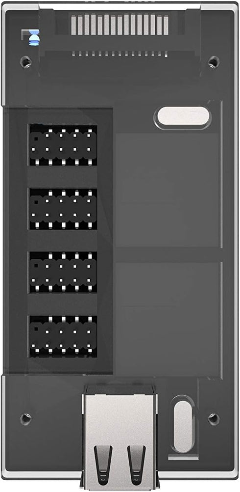 S08-303-IA Acrylic Internal USB 2.0 Hub with Magnetic Base, 5 USB 2.0 Ports Expansion
