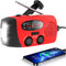 Solar Hand Crank Emergency Weather Radio, NOAA/AM/FM Portable Radio with 3 LED Flashlight & 2000mAh Power Bank