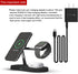 5 in 1 Magnetic Wireless Charging Stand, 15W Fast Mag-Safe Charging Station for iPhone 15/14/13/12 Series, iWatch,