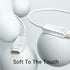Fiber Optic HDMI 2.1 Cable, Super Soft & Lightweight Active Optical Cord, Compatible with Projector, Game Console, TV