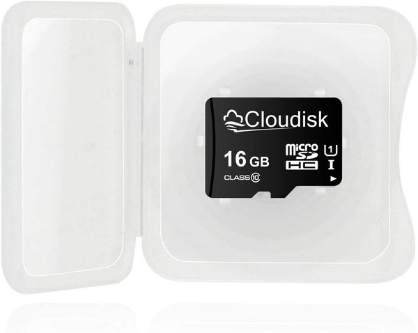 Pack of 10 Micro SD Card 16GB Flash Memory Card C10 A1 U1 with SD Adapter, Card Reader (16GB)