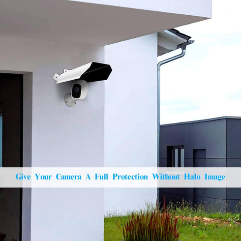 Universal Security Camera Cover Sun Rain Shield, Waterproof Roof for Surveillance Camera, Outdoor Shade Covers