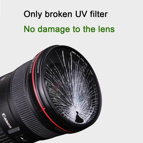 55mm Multi-Coated UV Protective Filter & 55mm Lens Cap for Nikon D5600 D3500 kit AF-P 18-55mm Lens (1+1 Pack)