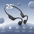 MRYTKY Bluetooth5.4 10H Bone Conduction Headphones,Open Ear Headphones with Mic,Wireless Headphones Playtime