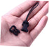CALLARON 8pcs Quick Release Camera Buckle Clip Adapter for Strap, Easy Release Anchor Links for SLR, Black