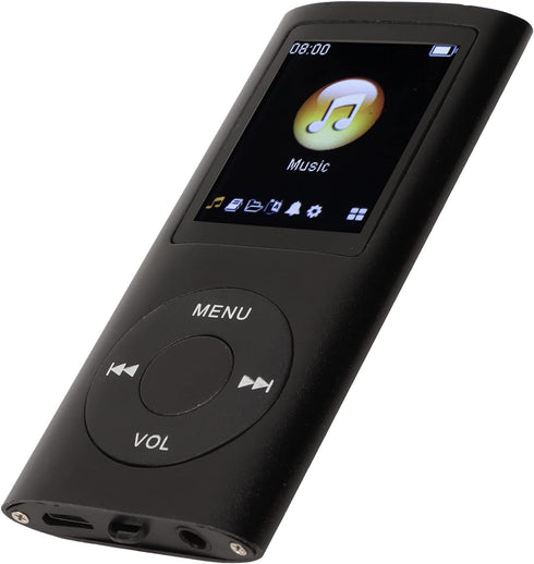 Zopsc Portable MP3 Player, Lossless HiFi Music Player with 1.8 Inch LCD Screen,