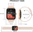 Wwzzey Smart Watch for Women with Answer/Dial Calls, 1.7" Waterproof Fitness Watch, Heart Rate Monitor