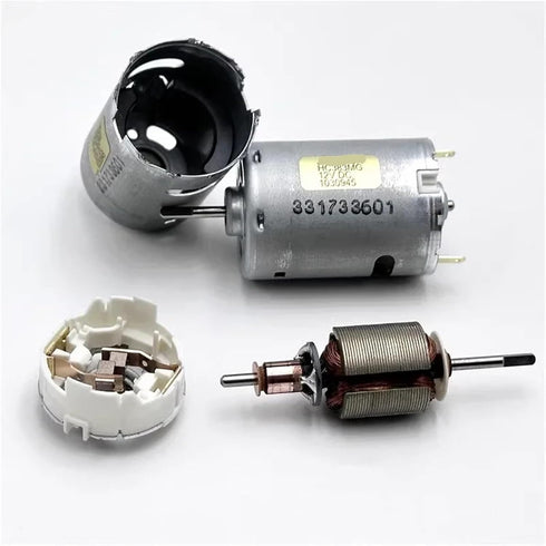 LFULNKD HC383MG RS-380 6V-12V 12400RPM Motor DC High Speed Strong Magnetic Carbon Brush Motor DIY Hobby Toy Model Car
