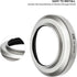 (Silver) Camera Lens Hood for NIKKOR Z DX 16-50mm F3.5-6.3 VR on Z30 Z fc Z50, Replace Nikon HN-40