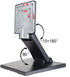 WS-03A Adjustable LCD TV Stand, Folding Metal Monitor Desk Stand with VESA Hole 75x75mm & 100x100mm