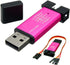HiLetgo ST-Link V2 Emulator Downloader Programmer for STM32F103C8T6, STM8, STM32 with Cable (Random Color)