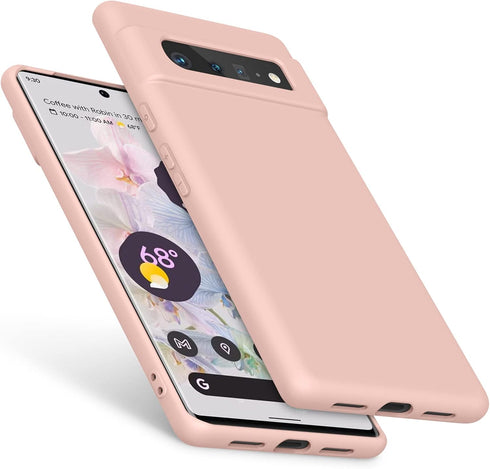 Amzpas TPU Case for Google Pixel 6 Pro, Durable Shockproof Phone Cover, Soft Anti-Scratch for Women Men