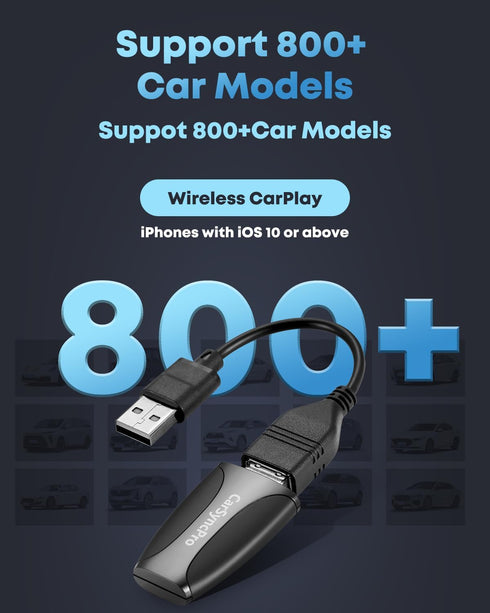 carsyncpro Control,(A/C/E/S/CLA/CLS/GLA/GLB/GLC/GLE/GLS/G-Class) Benz Wireless CarPlay Adapter, Wireless